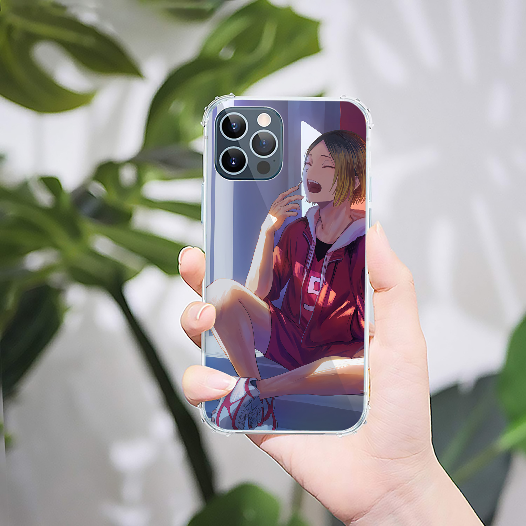 （画像用） ハイキュー!! Haikyu!! 【iPhone 12シリーズ対応】透明スマホケース（クリアソフトケース）